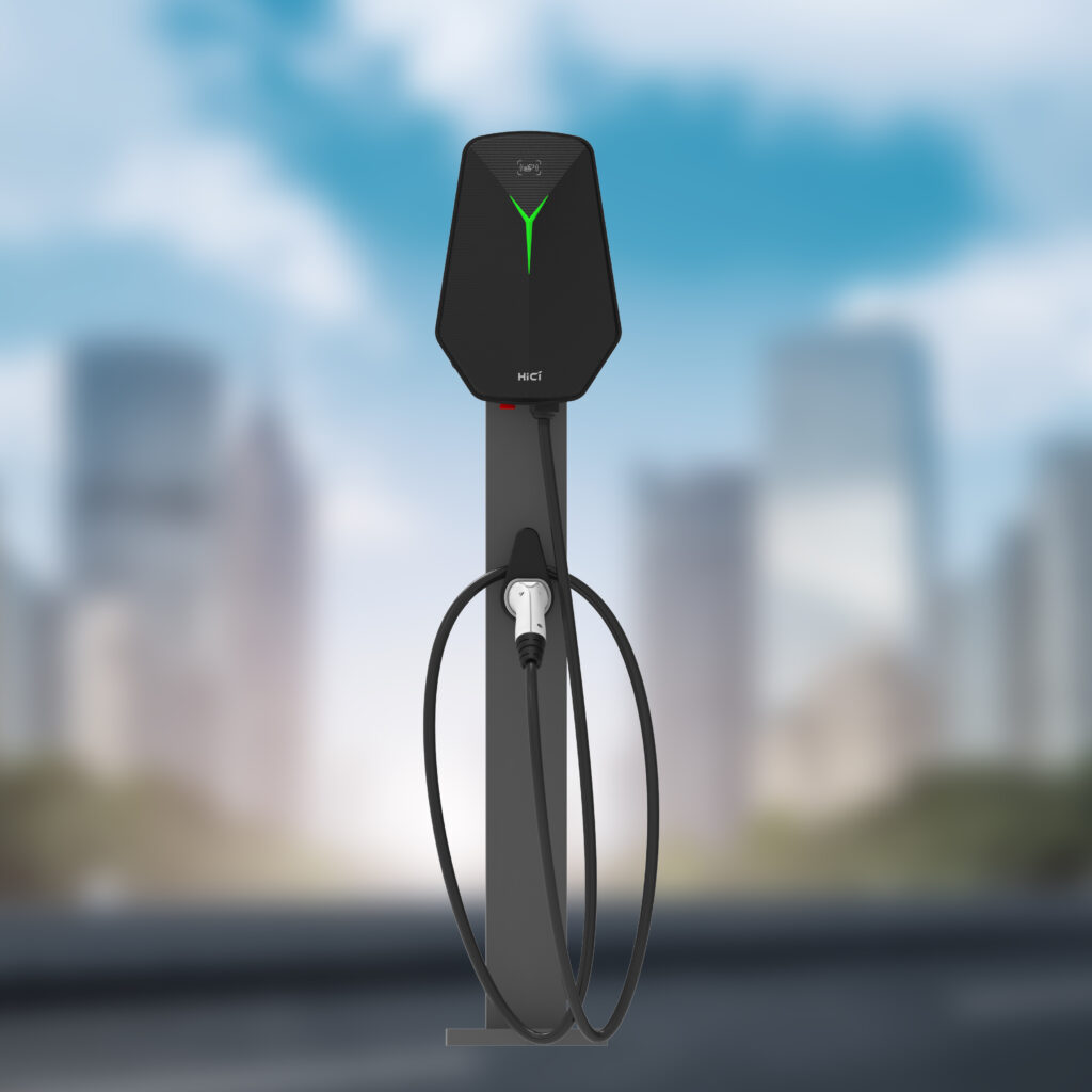 cargador coche eléctrico instalado